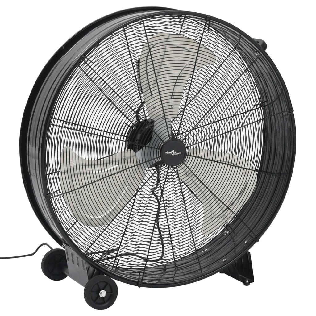 Industriel ventilator 77 cm 187,7 W sort