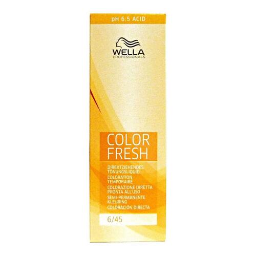 Halvpermanent farvning Color Fresh Wella Color Fresh Nº 4/07 (75 ml)