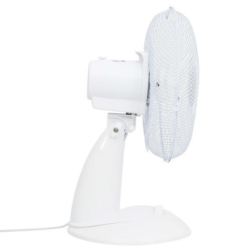 Bordventilator 30 cm 3 hastigheder 40W hvid