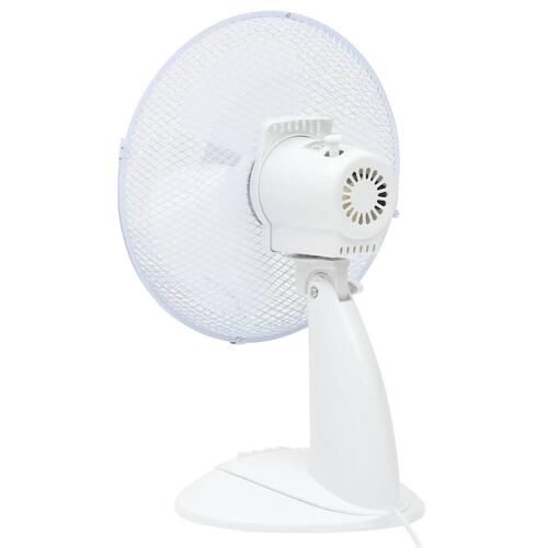 Bordventilator 30 cm 3 hastigheder 40W hvid