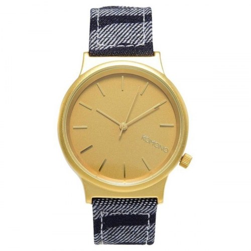 Armbåndsur Komono unisex Ø 36 mm - gylden skive
