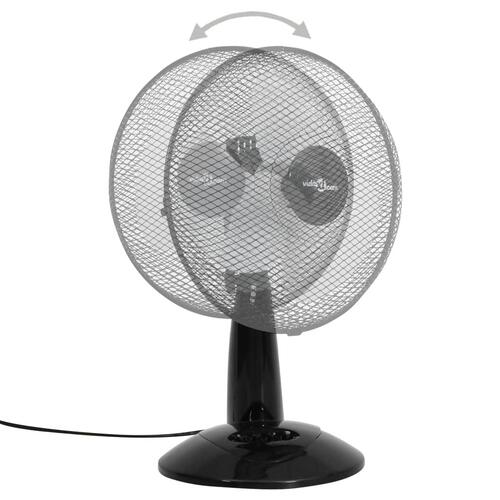 Bordventilator 30 cm 3 hastigheder 40W sort
