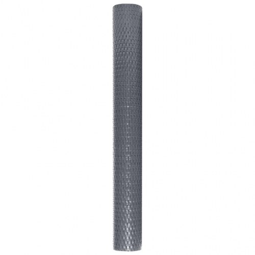Altanafskærmning 500 × 90 cm i polyrattan - antracitgrå