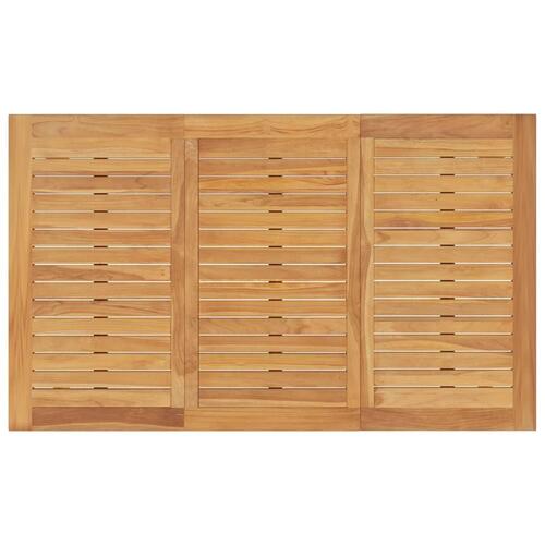 Batavia-bord 150x90x75 cm massivt teaktræ