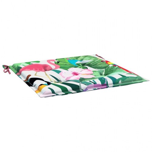 Hynder til havestol - 4 stk. 40 × 40 × 4 cm, stof, flerfarvet