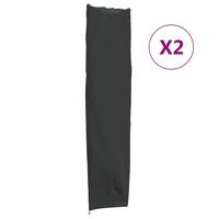 Parasolovertræk 2 stk. 240x57/57 cm 420D oxfordstof