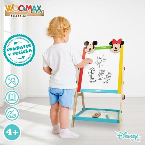 Tavle 2 i 1 Disney 5 Dele 4 enheder 40 x 64,5 x 31,5 cm