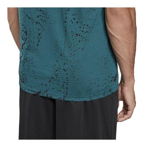 Kortærmet Sport T-shirt Reebok Workout Ready M