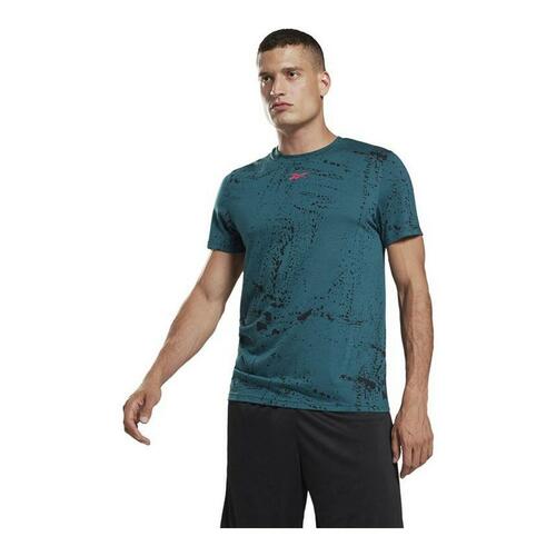 Kortærmet Sport T-shirt Reebok Workout Ready M