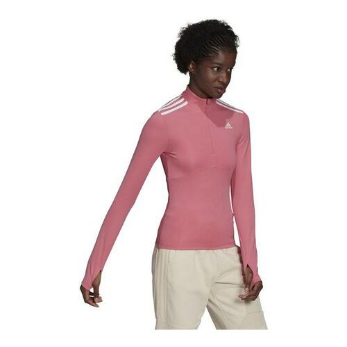 Langærmet T-shirt til Kvinder Adidas 3/4 Hyperglam W Pink XS