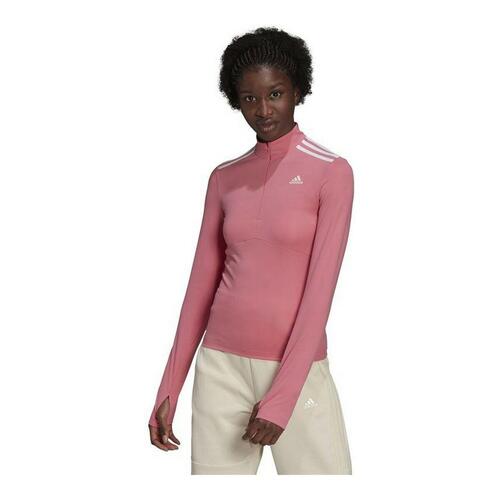 Langærmet T-shirt til Kvinder Adidas 3/4 Hyperglam W Pink XS