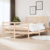 Sengeramme 120x190 cm Small Double massivt træ