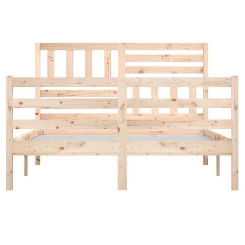 Sengeramme 120x190 cm Small Double massivt træ