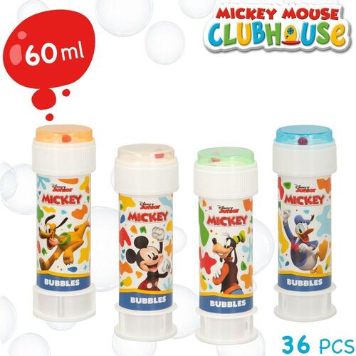 Bobleblæser Mickey Mouse 60 ml 3,8 x 11,5 x 3,8 cm (216 enheder)