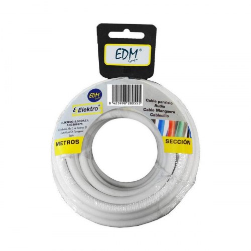EDM Product kabel 3 x 2,5 mm - hvid, 20 m