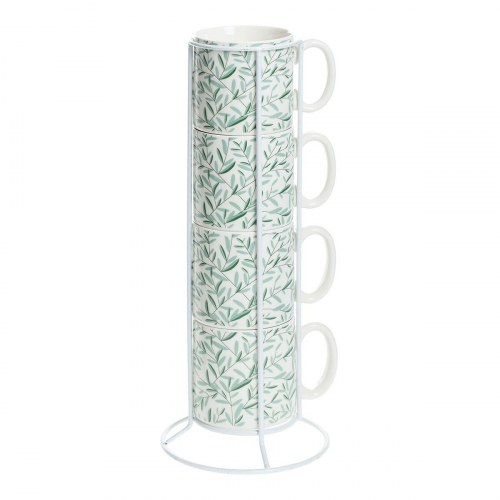 Secret de Gourmet krussæt med holder - 4 dele, porcelæn