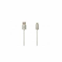 USB A til USB C-kabel DCU Sølvfarvet (1 m)