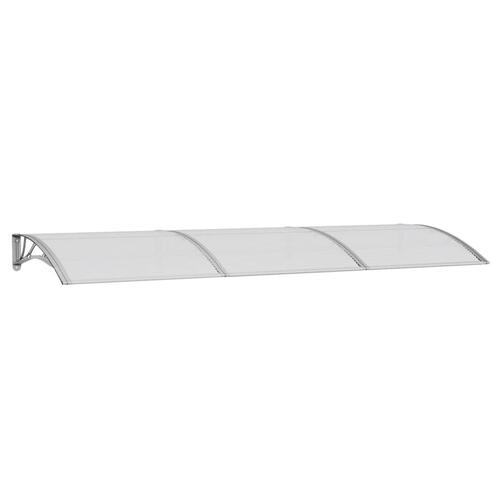 Dørbaldakin 300x100 cm polycarbonat grå