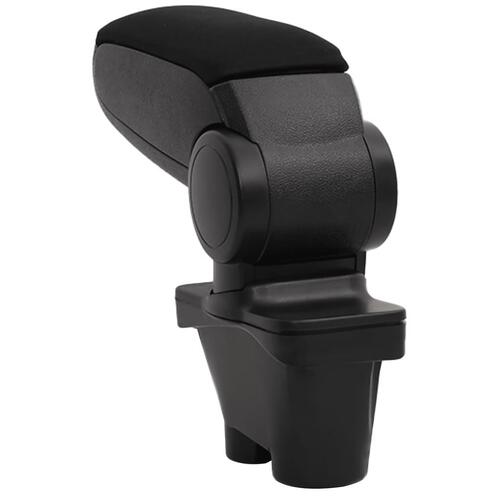 Armlæn til bil 12x36x(31-46) cm ABS sort