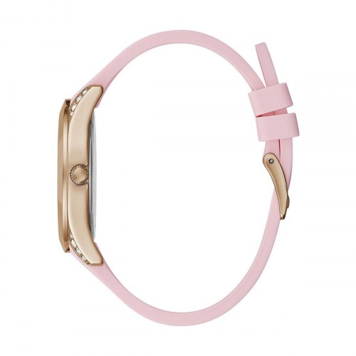 Dameur Guess GW0109L2 - pink silikonerem, Ø 39 mm