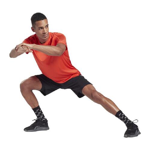 Kortærmet T-shirt til Mænd Reebok Workout Ready Tech Orange S