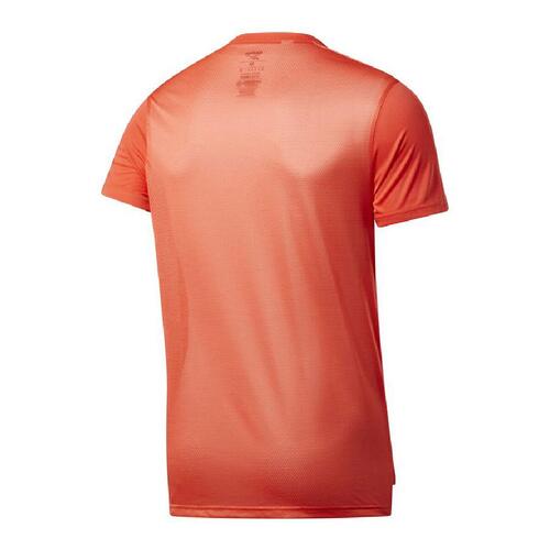 Kortærmet T-shirt til Mænd Reebok Workout Ready Tech Orange S