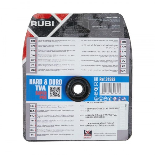Rubi Superpro skæreskive 125 mm (TVA)