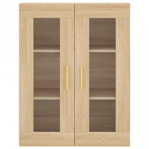 Højskab 69,5 x 34 x 180 cm i konstrueret træ - sonoma-eg