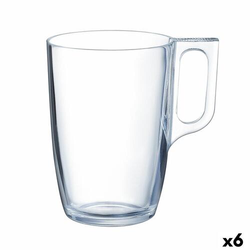 Kop Luminarc Gennemsigtig Glas (250 ml) (6 enheder)