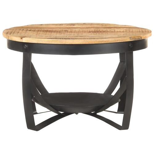 Sofabord Ø68x43 cm ru mangotræ