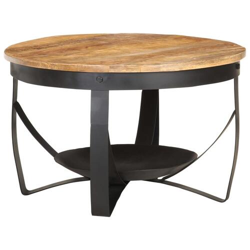 Sofabord Ø68x43 cm ru mangotræ