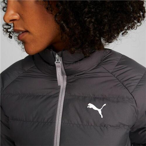 Sportsjakke til damer Puma Active Polyball Mørkegrå XS