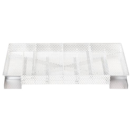 Koldrøgsgenerator 35 cm med 8 rum rustfrit stål