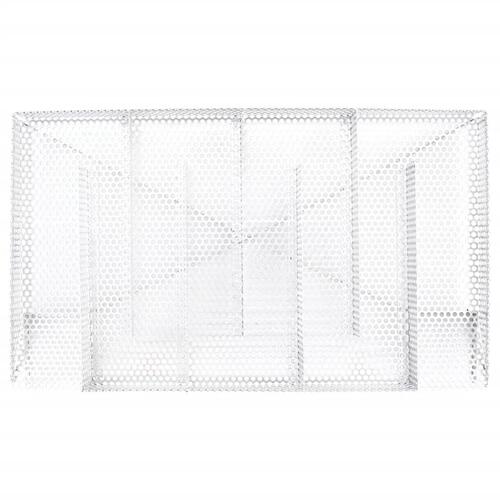 Koldrøgsgenerator 35 cm med 8 rum rustfrit stål