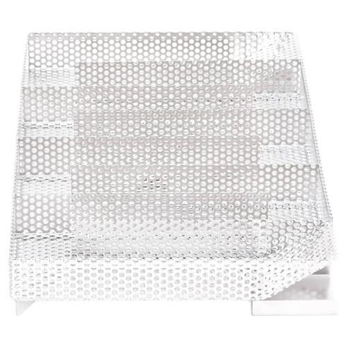Koldrøgsgenerator 35 cm med 8 rum rustfrit stål