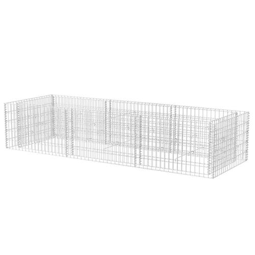 Gabion-højbed 270x90x50 cm stål