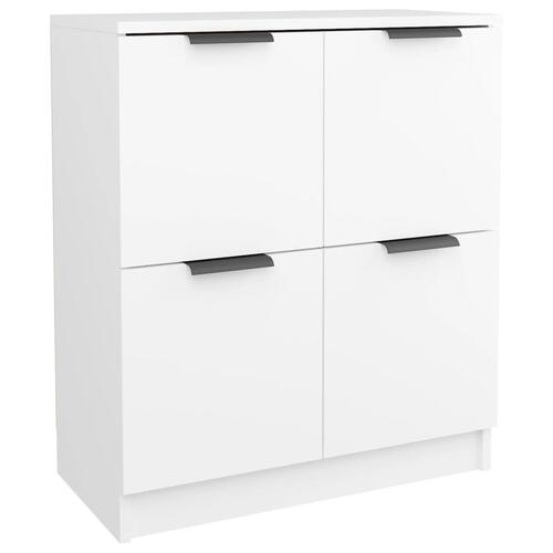 Skænk 60x30x70 cm konstrueret træ hvid