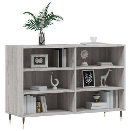 Skænk 103,5x35x70 cm konstrueret træ grå sonoma-eg