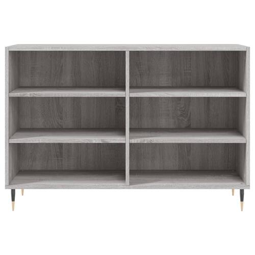 Skænk 103,5x35x70 cm konstrueret træ grå sonoma-eg