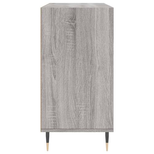 Skænk 103,5x35x70 cm konstrueret træ grå sonoma-eg