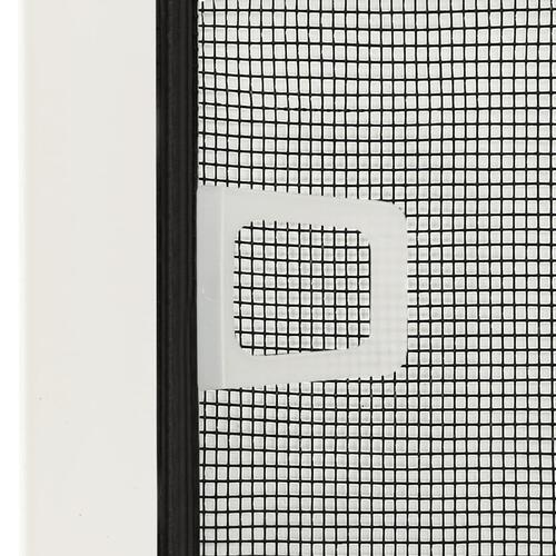 Insektnet til vinduer 80x120 cm hvid