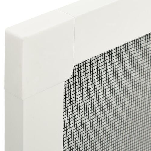 Insektnet til vinduer 80x120 cm hvid