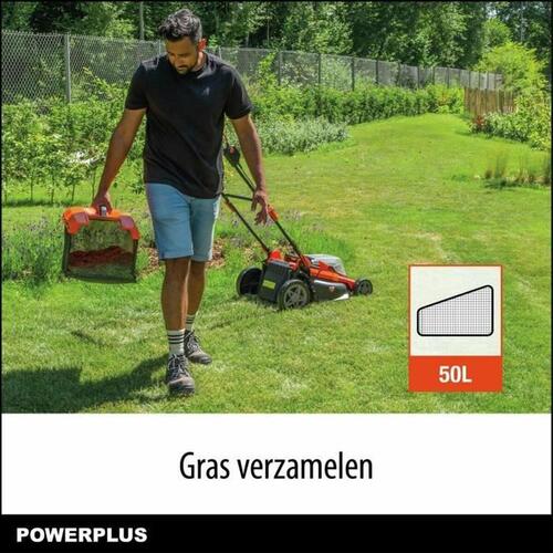 Batteri plæneklipper Powerplus Powdpglws2 40 V Ø 42 cm