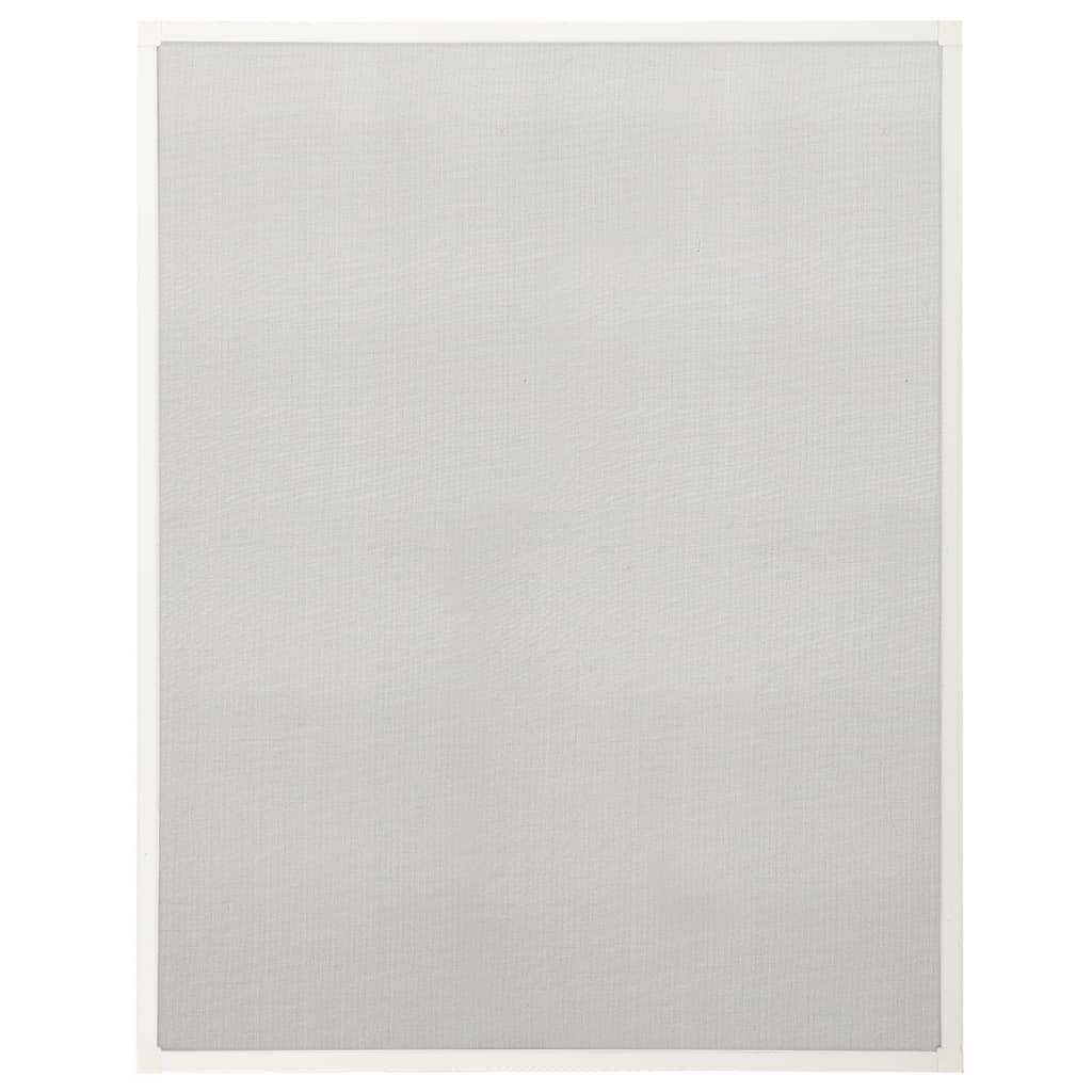 Insektnet til vinduer 90x120 cm hvid