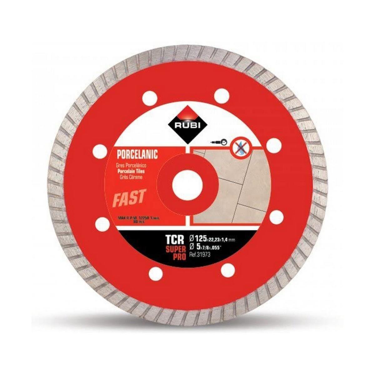 Rubi Superpro skæreskive 125 mm - til fliser/porcelan