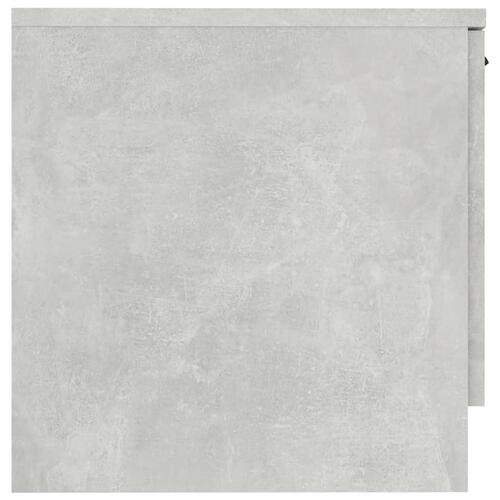 Sengebord 40x39x40 cm betongrå