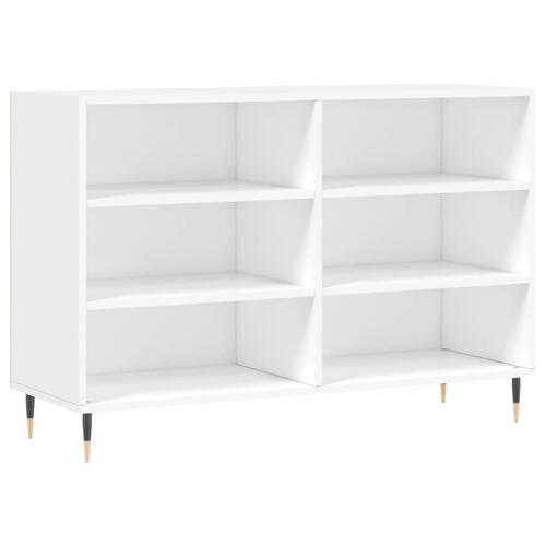 Skænk 103,5x35x70 cm konstrueret træ hvid