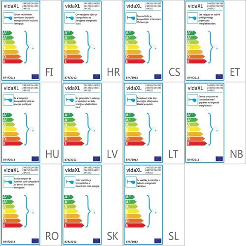 Loftslampe med 2 spotlys E14 sort og kobber