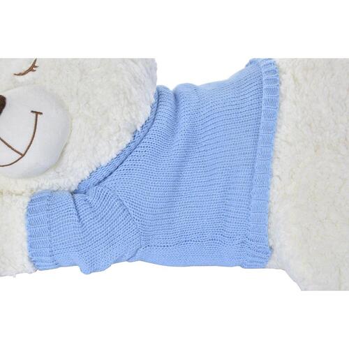 Bjørnebamse 70 x 30 x 30 cm Blå Pink Hvid Børns (2 enheder)