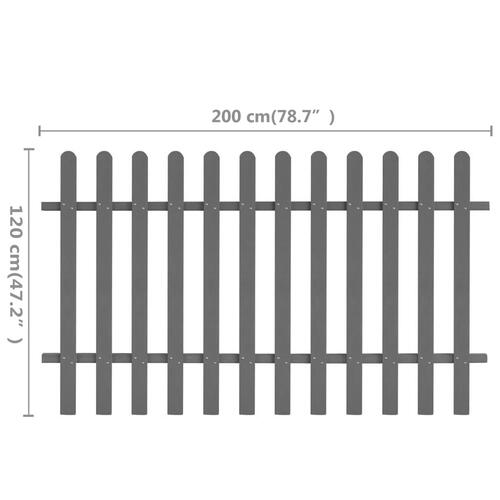 Stakit 200x120 cm WPC